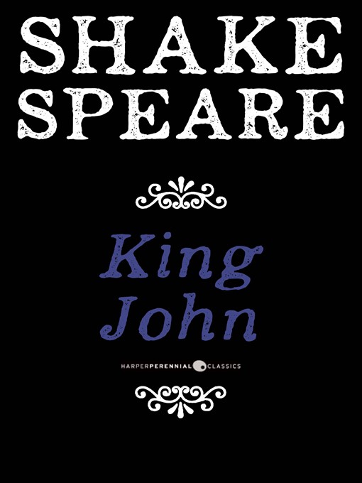 Cover image for King John
